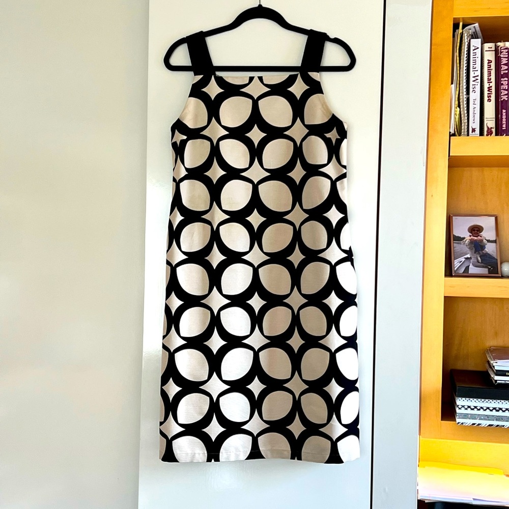 Fun S’Max Mara, mod, geometric print summer dress